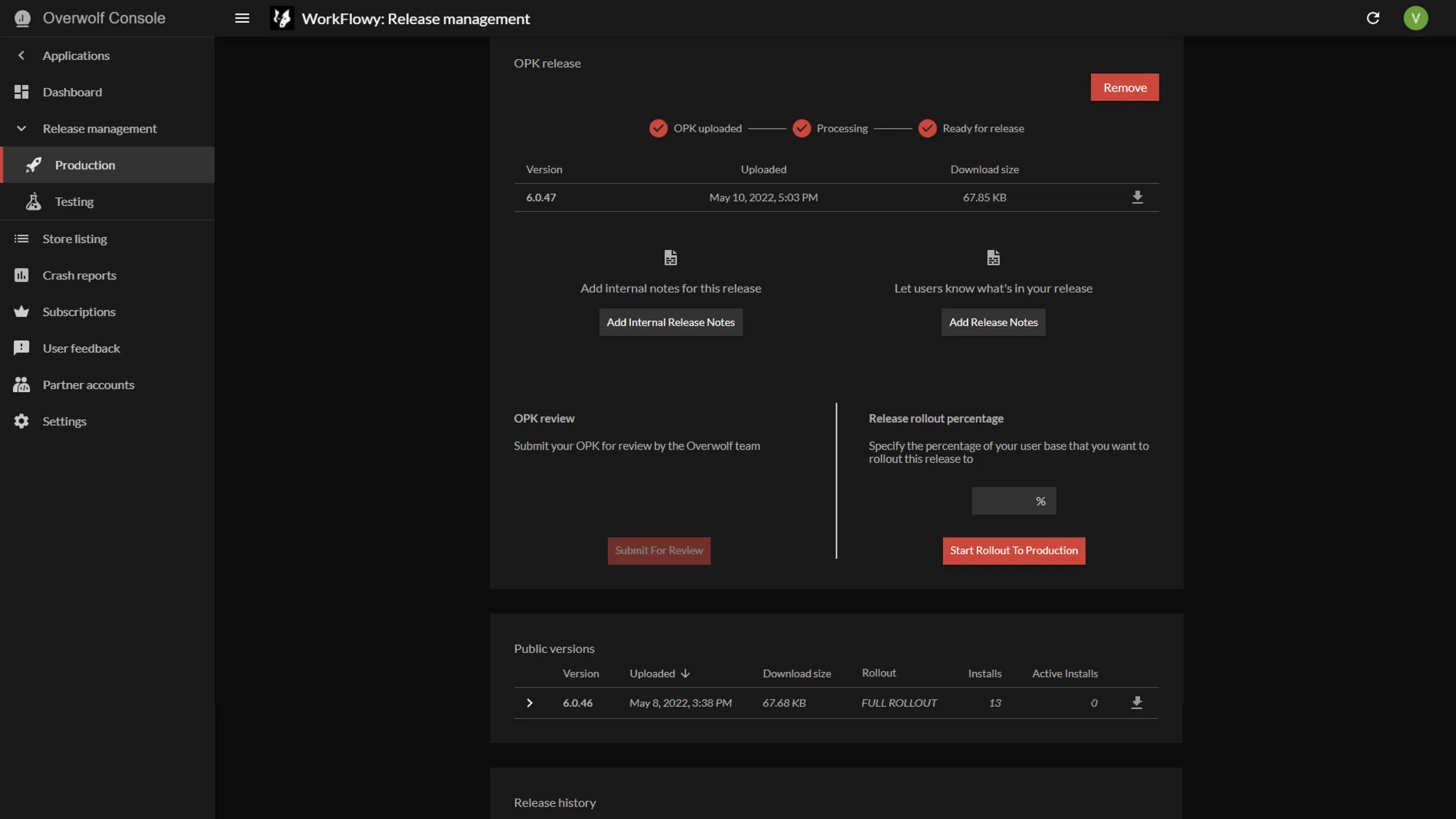 The old Overwolf console, in a third design language.